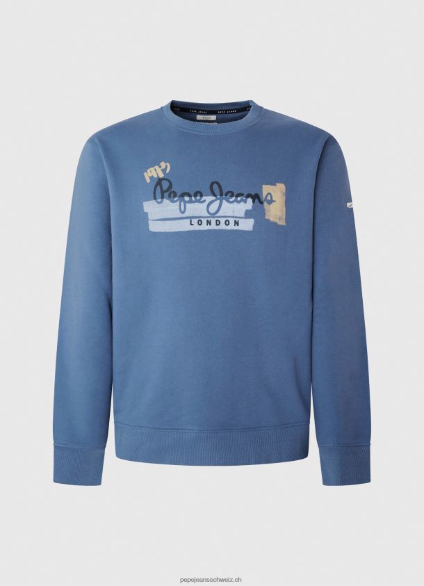 Pullover aus Baumwolle mit Rundkragen Männer Pepe Jeans ozzy 84XH6T881