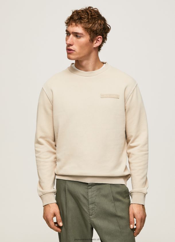 Pullover aus säuregewaschener Baumwolle Männer Pepe Jeans Malz 84XH6T886