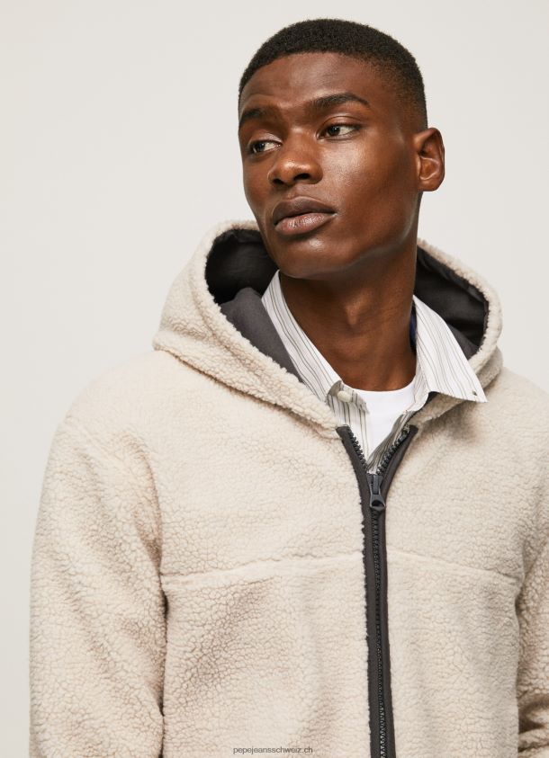 Schaf-Sportjacke Männer Pepe Jeans Stein 84XH6T870