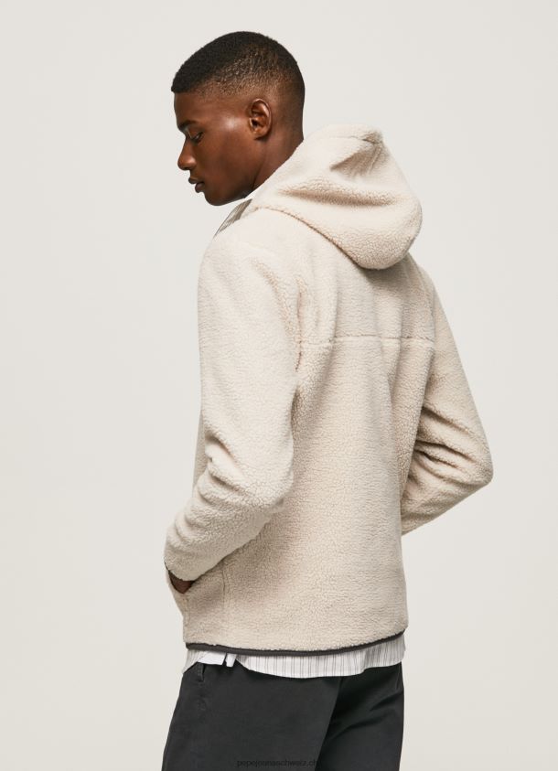 Schaf-Sportjacke Männer Pepe Jeans Stein 84XH6T870