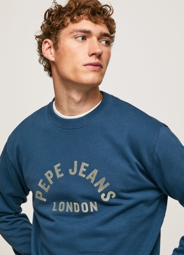 Sweatshirt mit Logo-Print Männer Pepe Jeans Jarman 84XH6T900