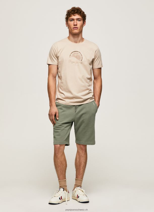 Logo-T-Shirt mit Used-Effekt Männer Pepe Jeans Malz 84XH6T962