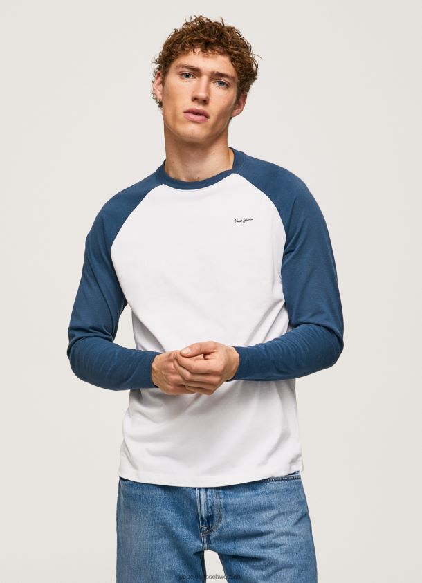 Raglan-T-Shirt mit langen Ärmeln Männer Pepe Jeans Jarman 84XH6T985