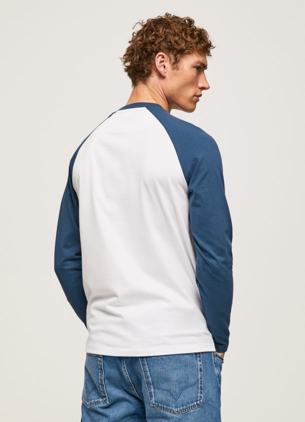 Raglan-T-Shirt mit langen Ärmeln Männer Pepe Jeans Jarman 84XH6T985