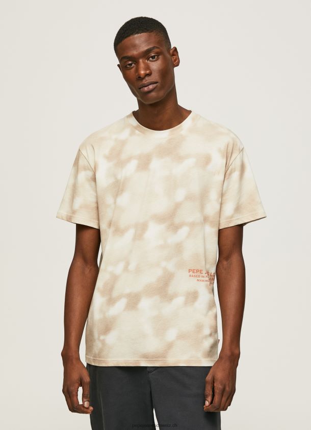T-Shirt mit Camouflage-Print Männer Pepe Jeans Malz 84XH6T963