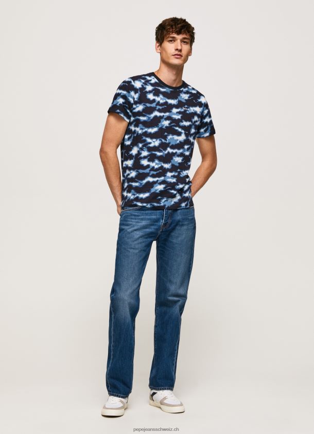 T-Shirt mit Camouflage-Print Männer Pepe Jeans ozzy 84XH6T922