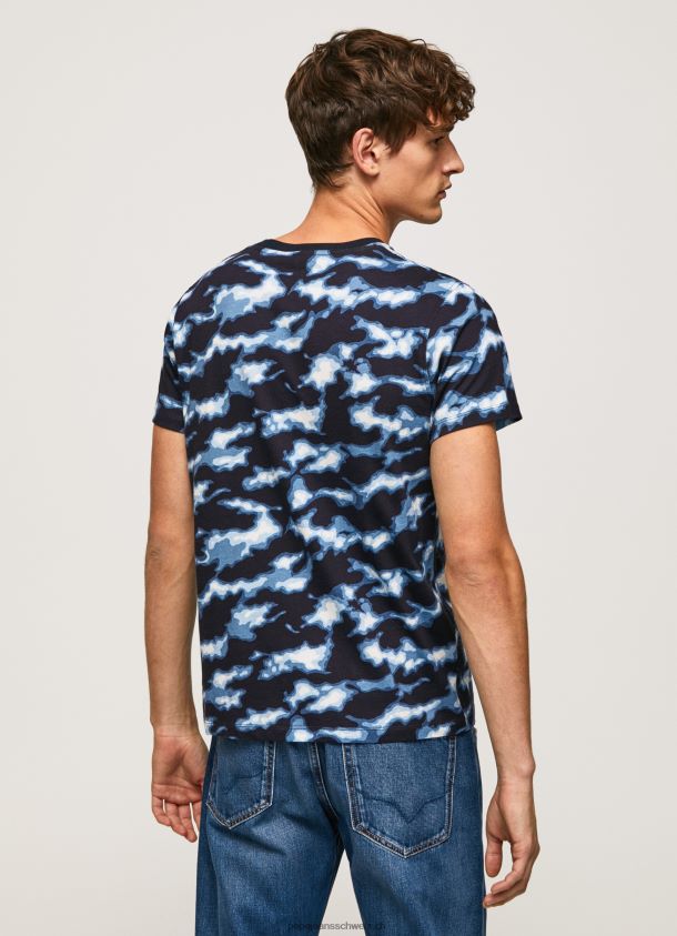 T-Shirt mit Camouflage-Print Männer Pepe Jeans ozzy 84XH6T922