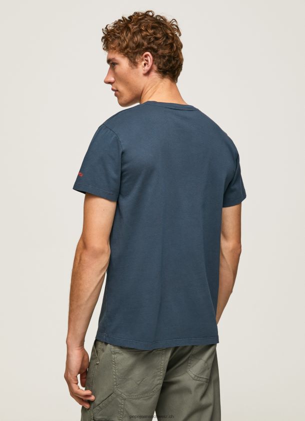 T-Shirt mit Fotodruck Männer Pepe Jeans Jarman 84XH6T954