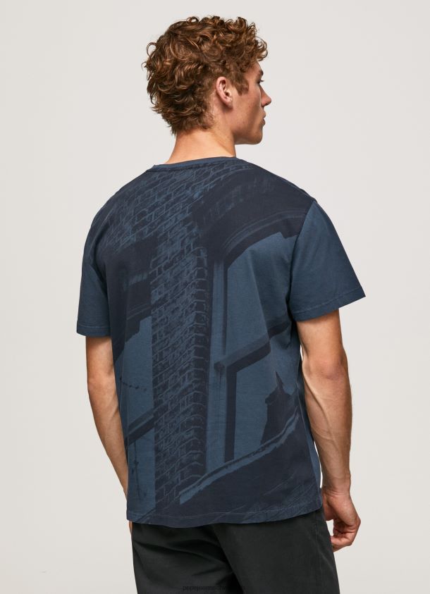 T-Shirt mit Fotodruck Männer Pepe Jeans Jarman 84XH6T980