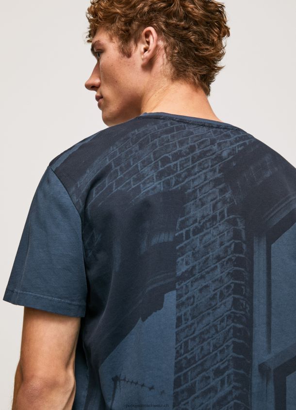 T-Shirt mit Fotodruck Männer Pepe Jeans Jarman 84XH6T980