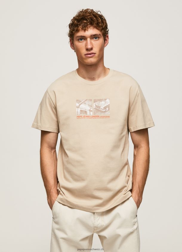 T-Shirt mit Fotodruck Männer Pepe Jeans Malz 84XH6T989