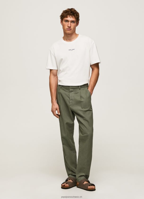 T-Shirt mit Fotodruck Männer Pepe Jeans Weiss 84XH6T981