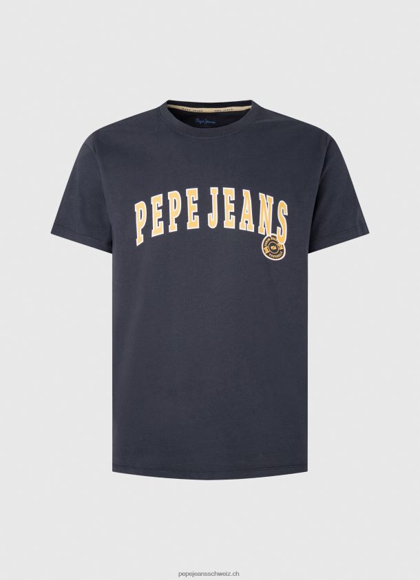 T-Shirt mit Logo-Print Männer Pepe Jeans dulwich 84XH6T969