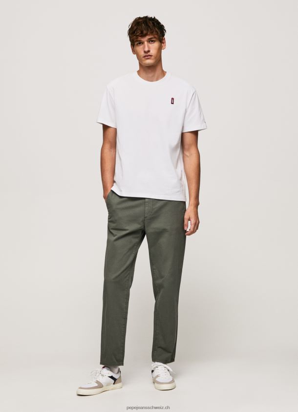 Telefonzellen-T-Shirt Männer Pepe Jeans Weiss 84XH6T984