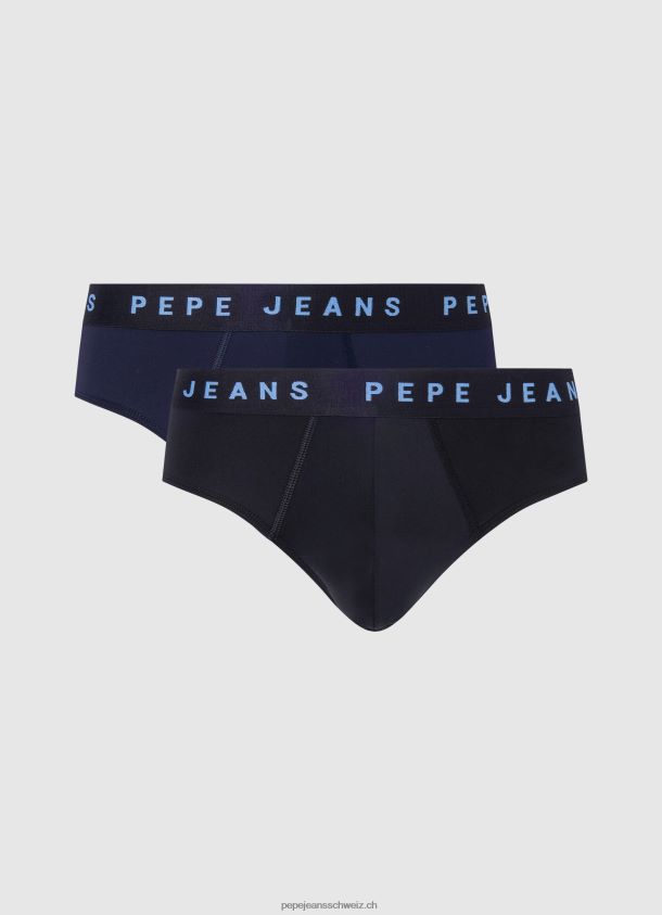2er-Pack Slips mit bedrucktem Logo Männer Pepe Jeans dulwich 84XH6T1163