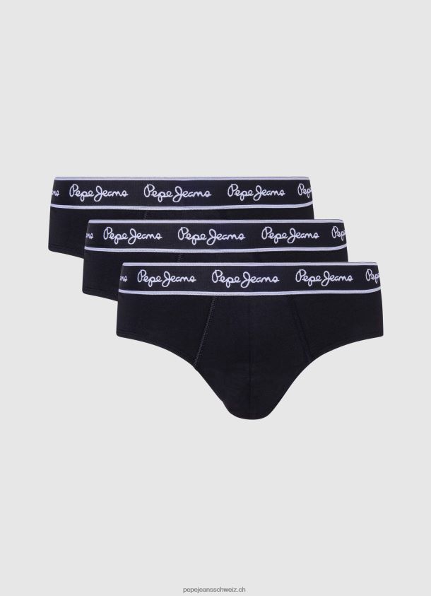 3er-Pack Boxershorts aus elastischer Baumwolle Männer Pepe Jeans Weiss 84XH6T1159