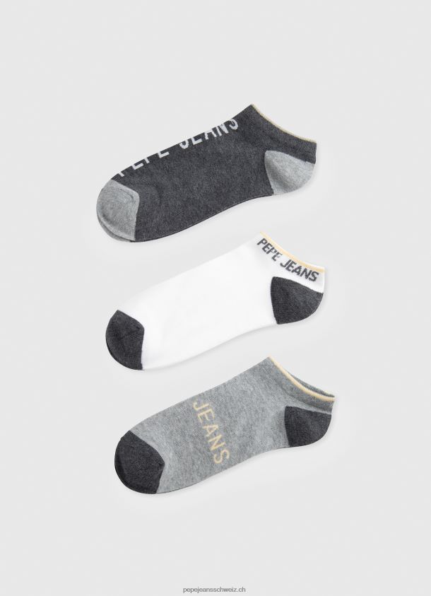 3er-Pack Söckchen Männer Pepe Jeans multi 84XH6T1144