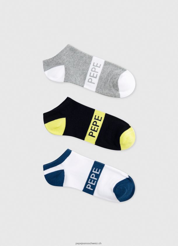 3er-Pack Söckchen Männer Pepe Jeans multi 84XH6T1150