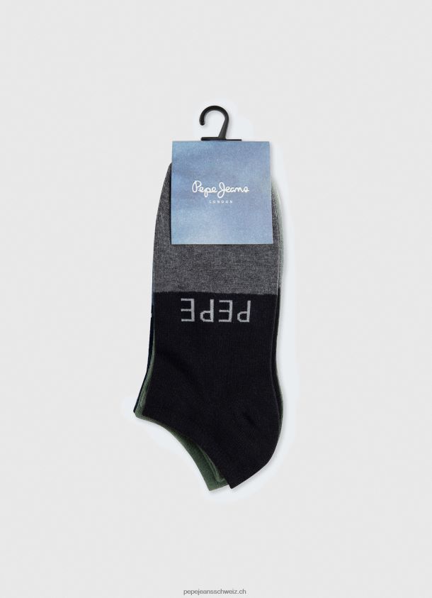 3er-Pack Söckchen Männer Pepe Jeans multi 84XH6T1153