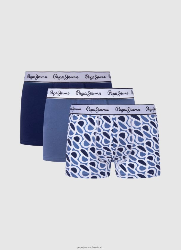 p print tk Boxershorts im 3er-Pack Männer Pepe Jeans dulwich 84XH6T1155