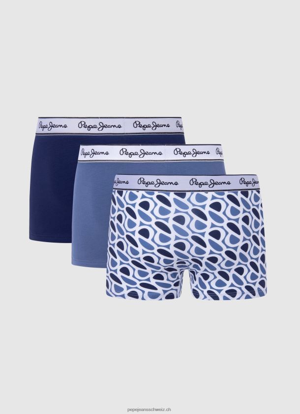 p print tk Boxershorts im 3er-Pack Männer Pepe Jeans dulwich 84XH6T1155