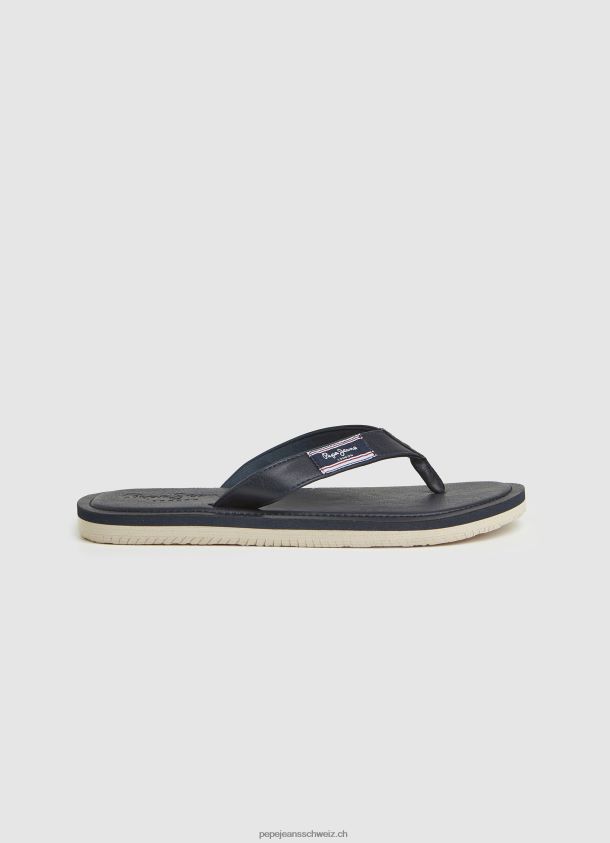 Windsurf-Strand-Flip-Flops Männer Pepe Jeans Marine 84XH6T1276