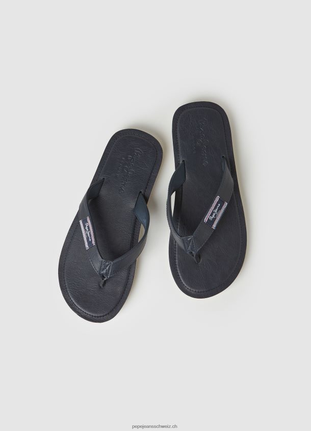 Windsurf-Strand-Flip-Flops Männer Pepe Jeans Marine 84XH6T1276