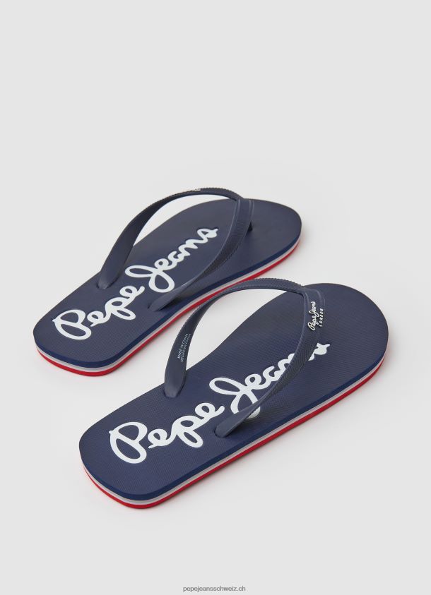 bay beach einfache strandflipflops Männer Pepe Jeans Marine 84XH6T1258