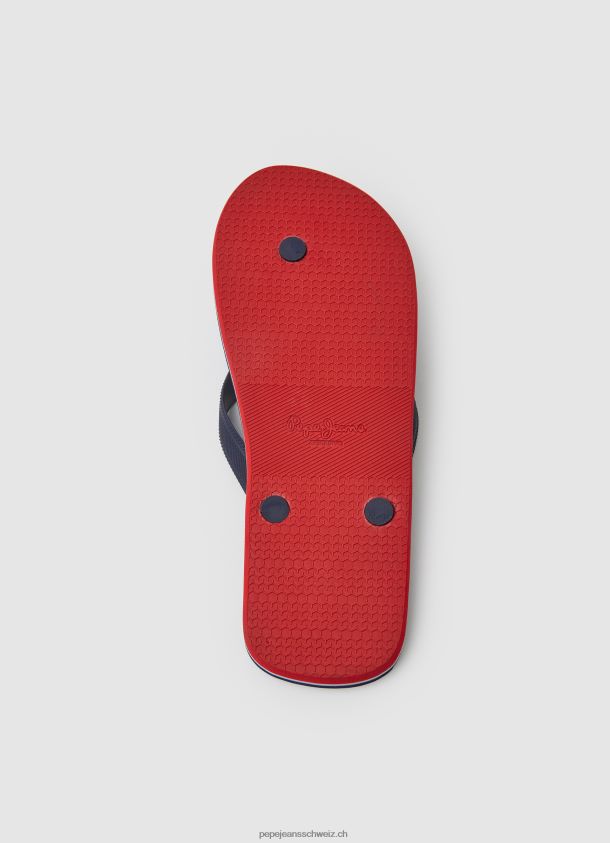bay beach einfache strandflipflops Männer Pepe Jeans Marine 84XH6T1258