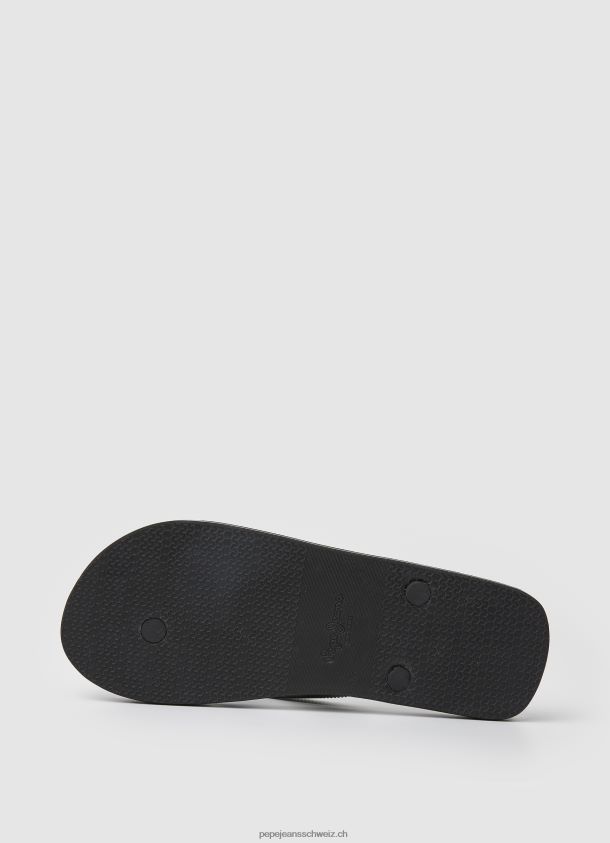 bay beach einfache strandflipflops Männer Pepe Jeans Schwarz 84XH6T1265