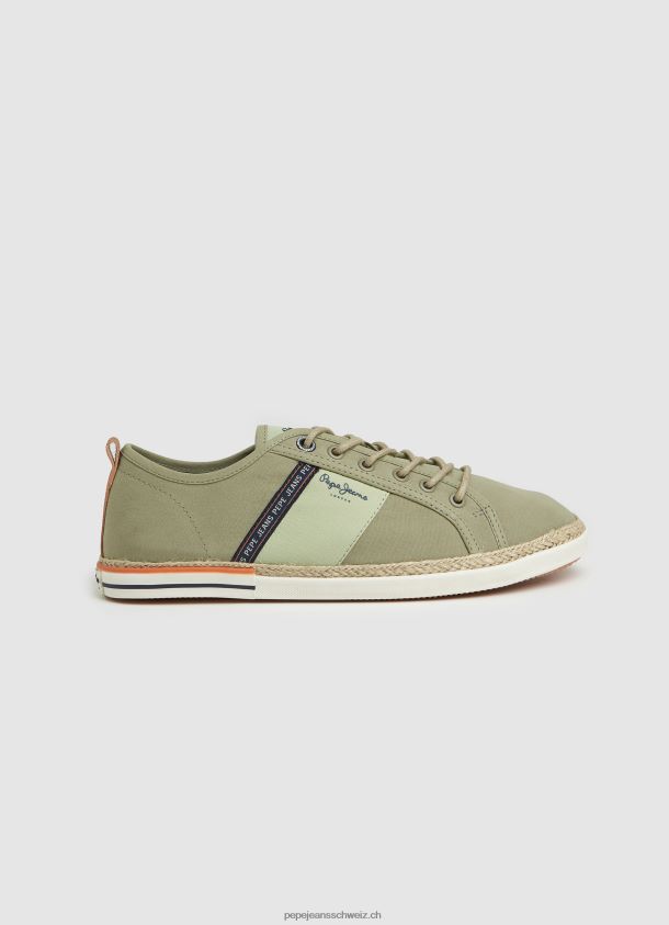 Blücher Segeltuchturnschuhe Männer Pepe Jeans Armee 84XH6T1215
