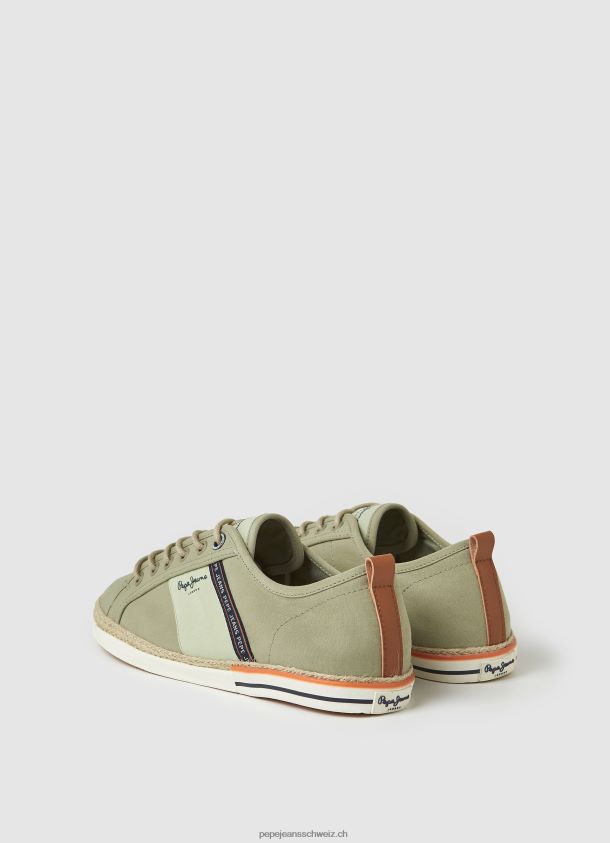 Blücher Segeltuchturnschuhe Männer Pepe Jeans Armee 84XH6T1215