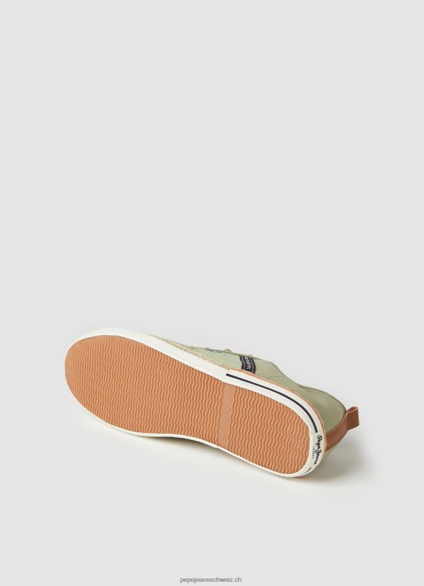 Blücher Segeltuchturnschuhe Männer Pepe Jeans Armee 84XH6T1215