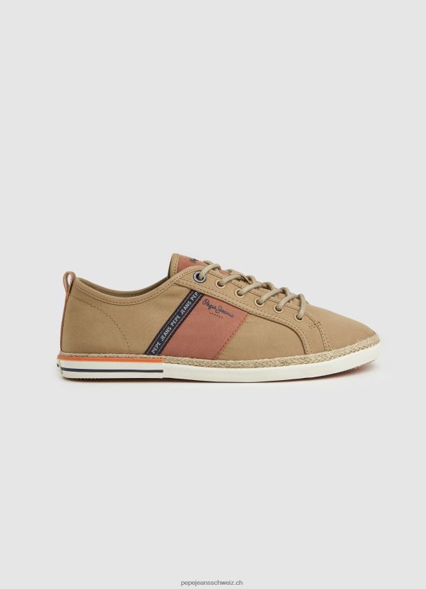 Blücher Segeltuchturnschuhe Männer Pepe Jeans Kamel 84XH6T1195