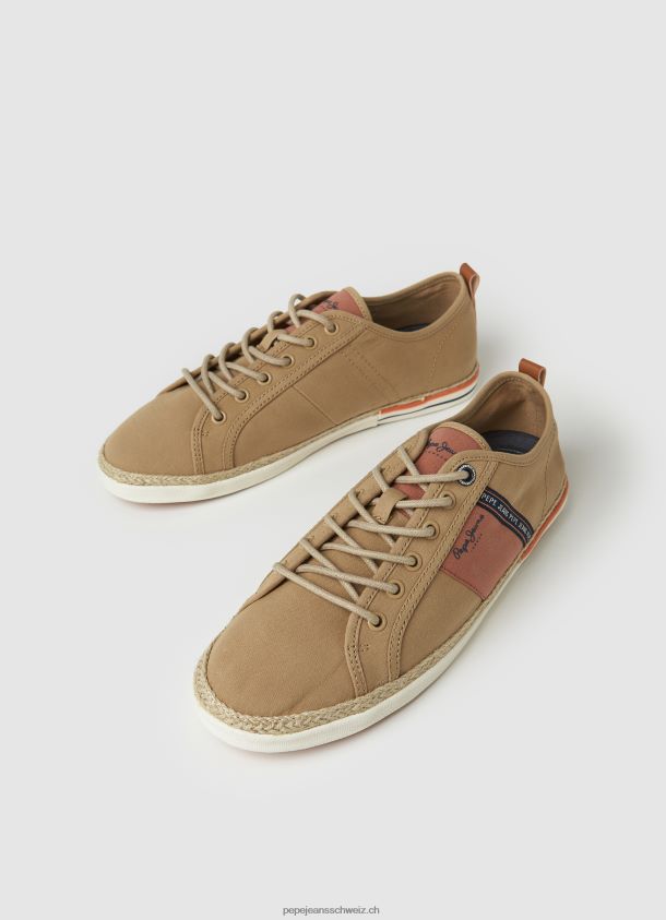 Blücher Segeltuchturnschuhe Männer Pepe Jeans Kamel 84XH6T1195