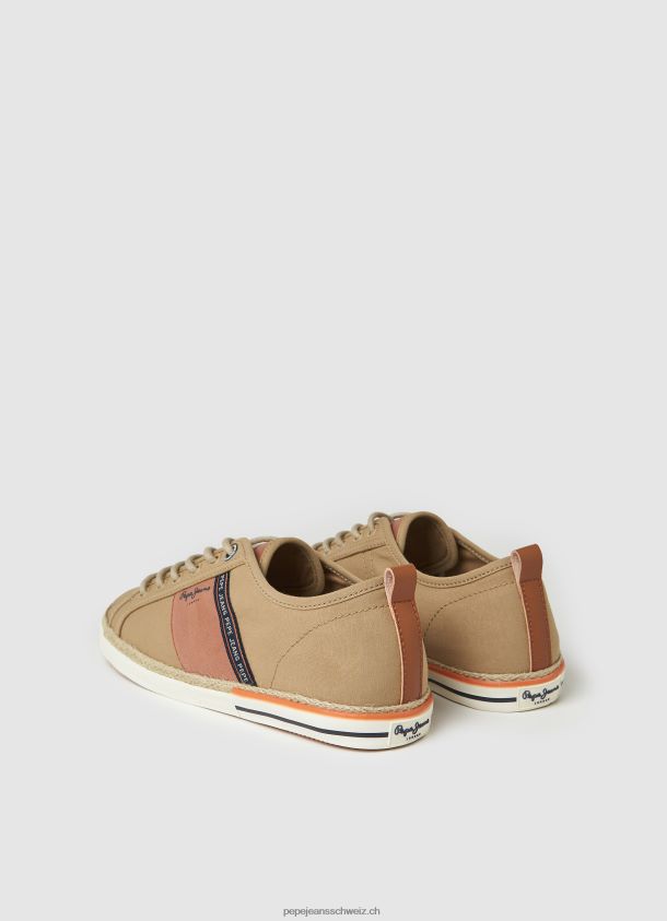 Blücher Segeltuchturnschuhe Männer Pepe Jeans Kamel 84XH6T1195
