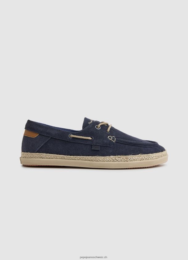 Bootsturnschuhe aus Wildleder Männer Pepe Jeans Ozean 84XH6T1193