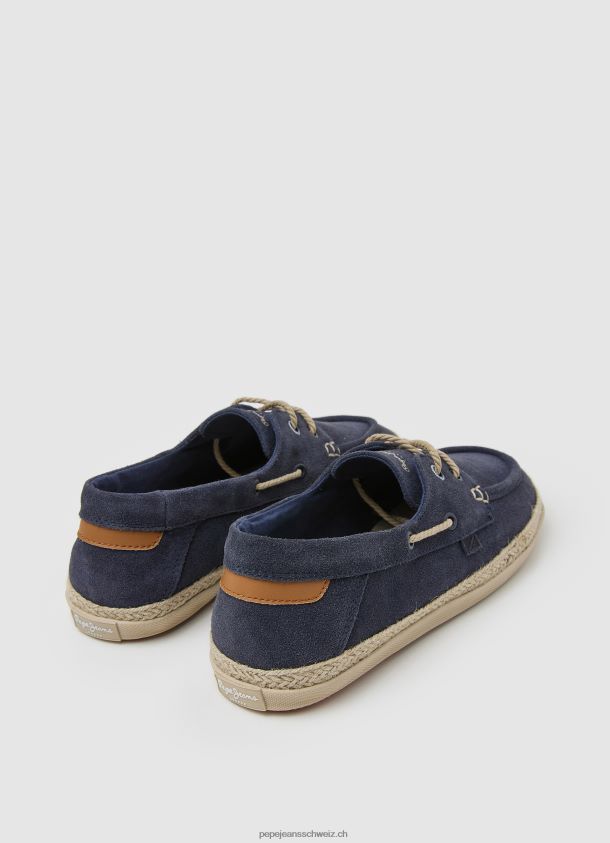 Bootsturnschuhe aus Wildleder Männer Pepe Jeans Ozean 84XH6T1193