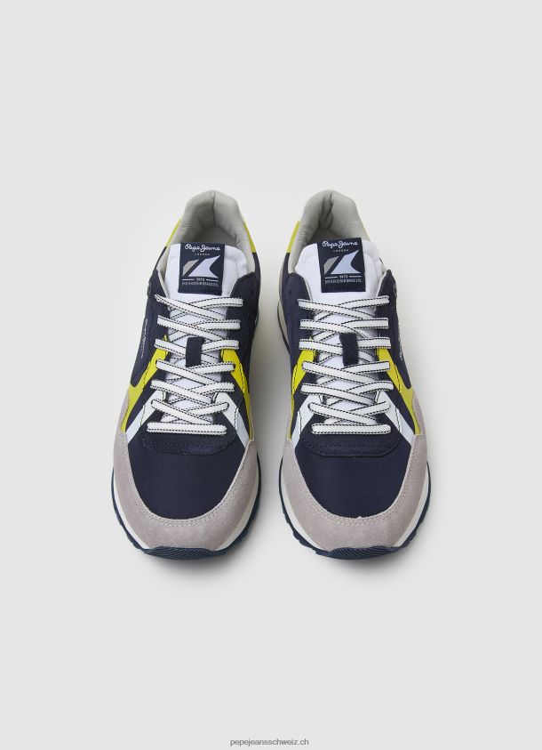 Brit kombinierte Turnschuhe Männer Pepe Jeans Marine 84XH6T1217