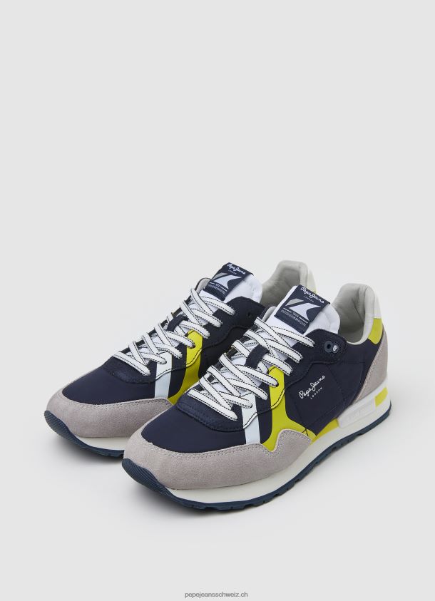 Brit kombinierte Turnschuhe Männer Pepe Jeans Marine 84XH6T1217
