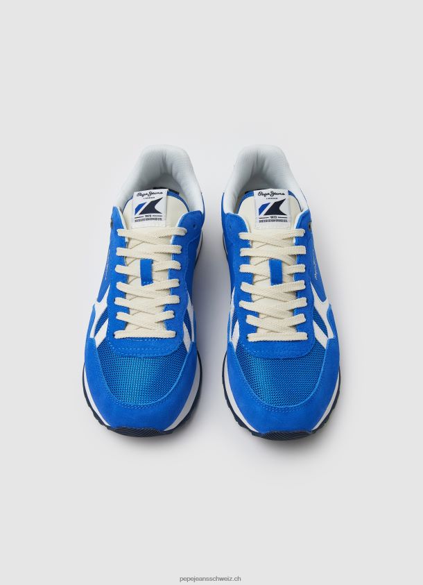 Brit kombinierte Turnschuhe Männer Pepe Jeans schlagen 84XH6T1196