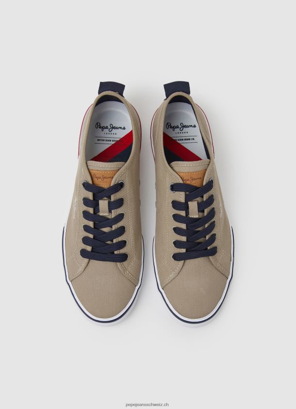Kenton Smart Basic Turnschuhe Männer Pepe Jeans Kamel 84XH6T1245