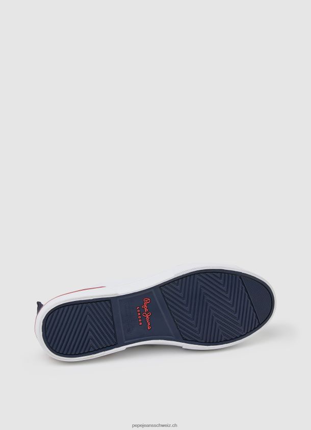 Kenton Smart Basic Turnschuhe Männer Pepe Jeans Weiss 84XH6T1244
