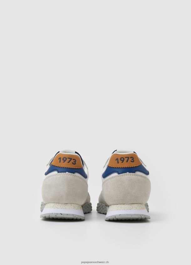 Kombinierte Retro-Sneaker Männer Pepe Jeans Weiss 84XH6T1231