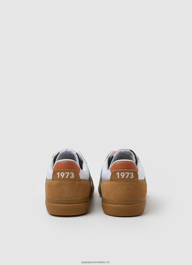 Kombinierte Turnschuhe von Kenton Männer Pepe Jeans bräunen 84XH6T1167