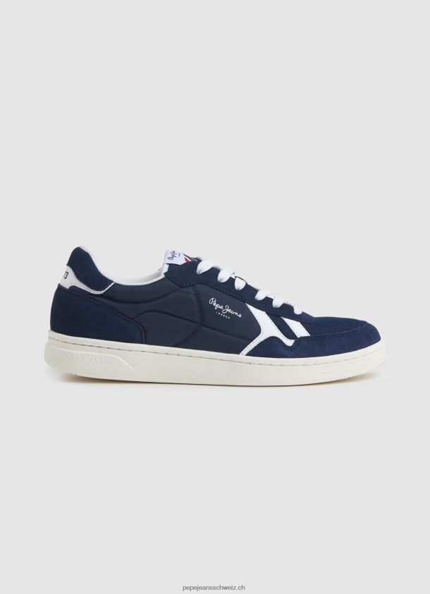 Kore Vintage kombinierte Turnschuhe Männer Pepe Jeans Marine 84XH6T1201