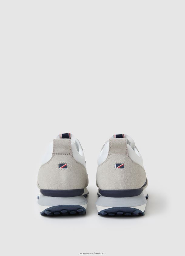 Pflegemann kombinierte Turnschuhe Männer Pepe Jeans Weiss 84XH6T1173