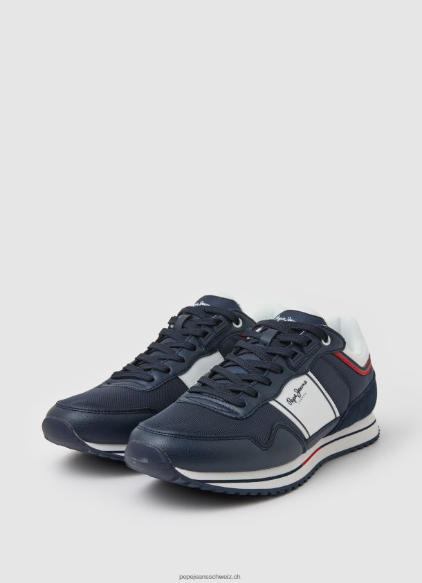 Tour Club kombinierte Turnschuhe Männer Pepe Jeans Marine 84XH6T1207