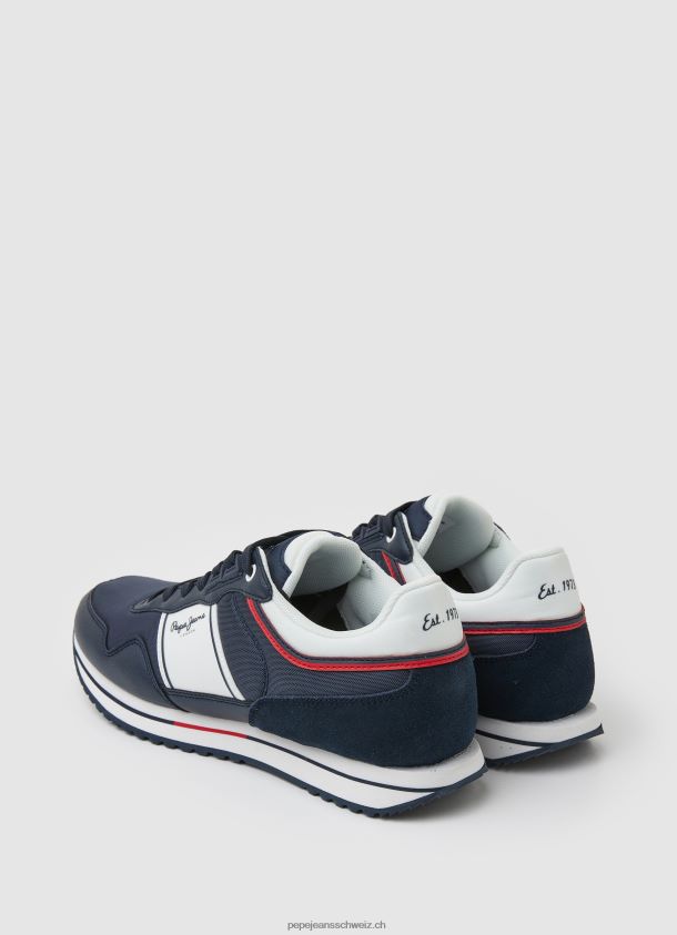 Tour Club kombinierte Turnschuhe Männer Pepe Jeans Marine 84XH6T1207