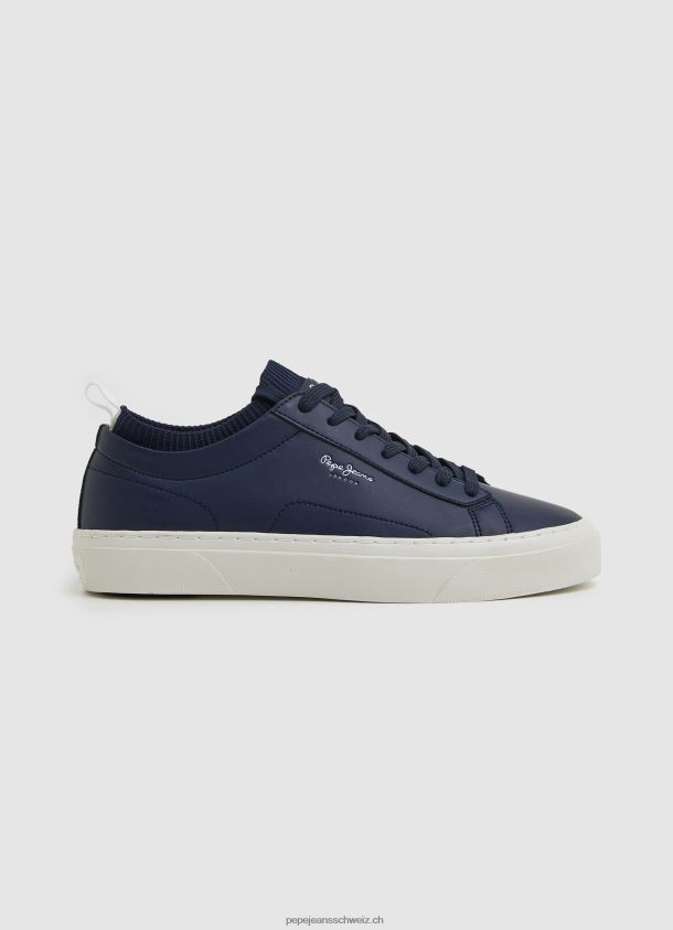 Yogi Sneakers aus Leder Männer Pepe Jeans Marine 84XH6T1222